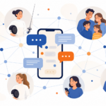 illustration chargé de communication